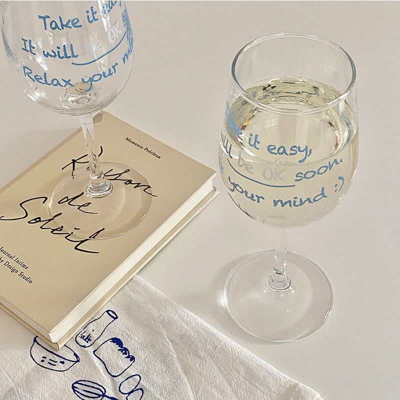 Inspired Saying Wine Glass Goblet-0