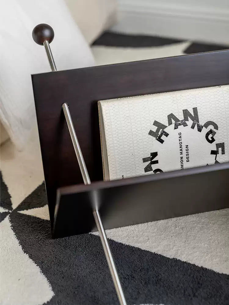 V-Shaped Modern Magazine Rack-1