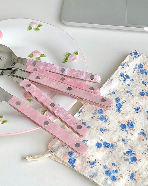 Salt & Rose Flatware Set