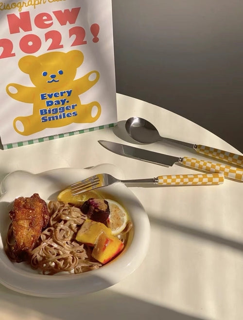 Check & Cheer Flatware Set