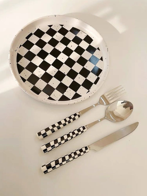 Check & Cheer Flatware Set