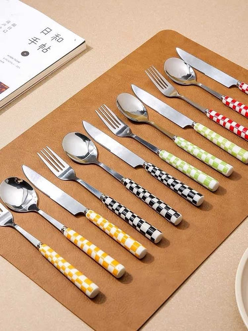 Check & Cheer Flatware Set