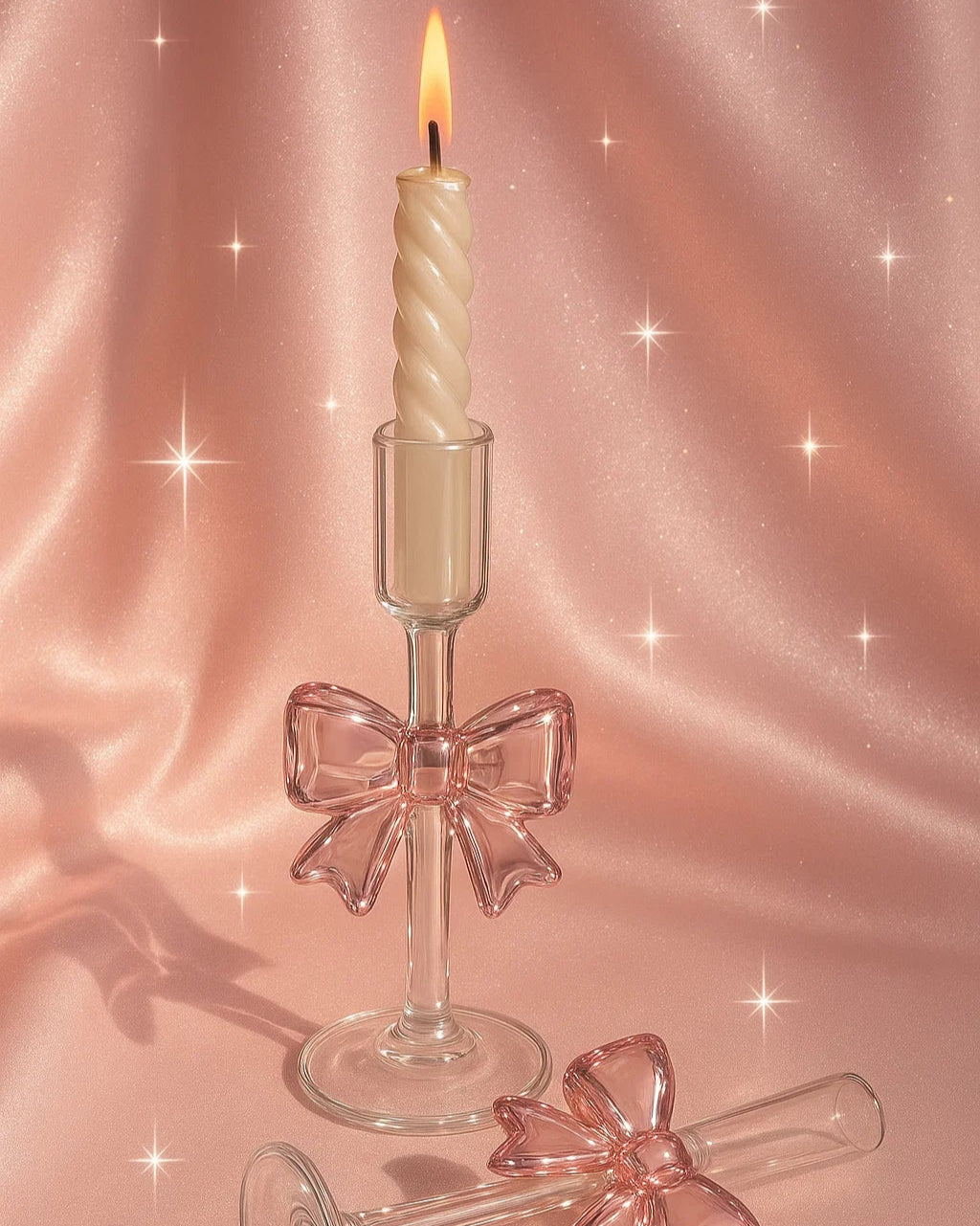 Pink Bow Glassware Set-8