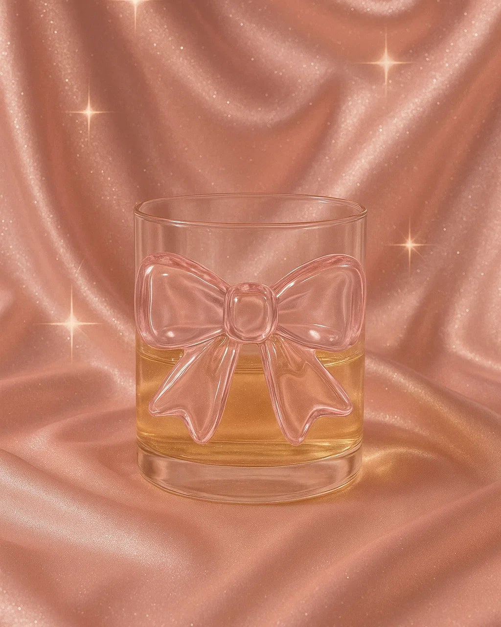 Pink Bow Glassware Set-6