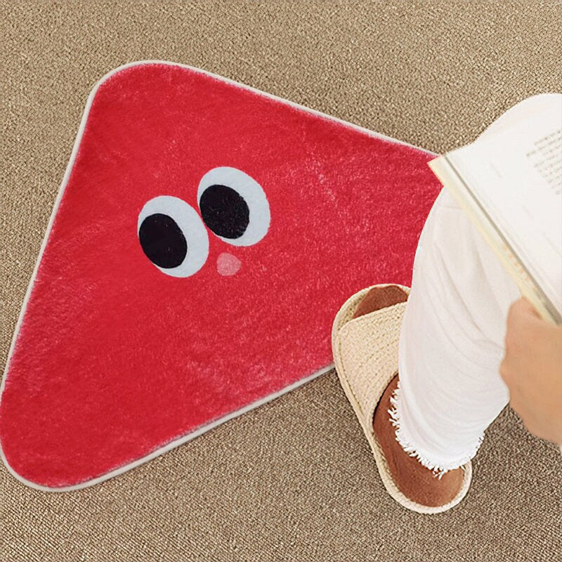 Funny Face Bath Mat Area Rug-5